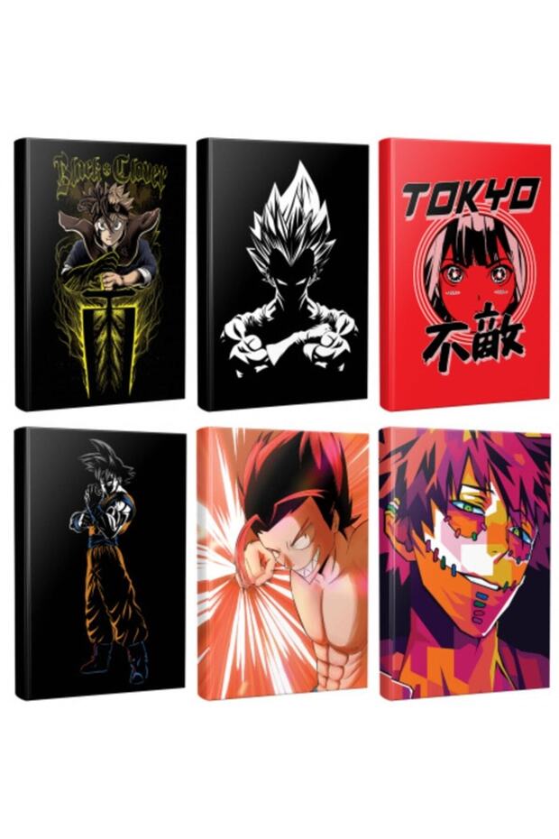 6 Notebook Black
Clover-Goku-Dragonball-Punch-Fearless-Surabaya