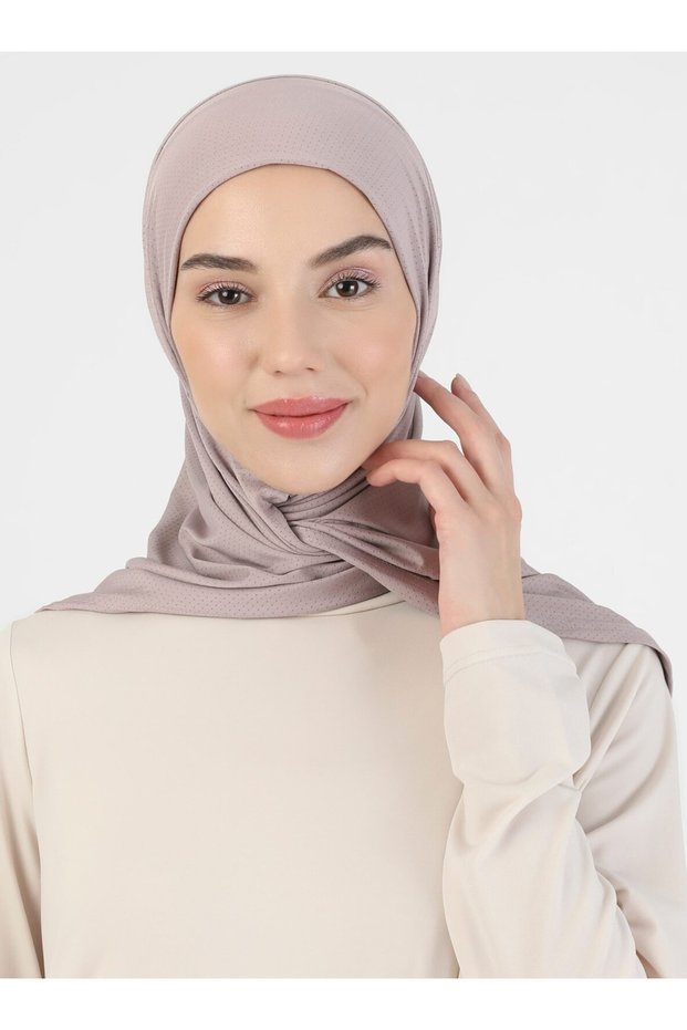 Hanfendy Series Premium Scarfs Hijab - St058 Smoke Rose (2905838)
