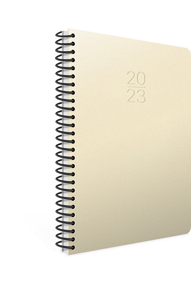20x28 422-sek Eko 2023 جدول الأعمال الأسبوعي مع قماش جلدي 128 صفحة 70 جرام