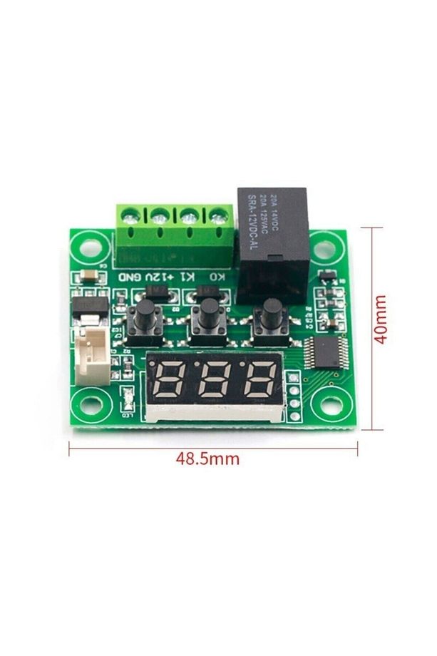 W1209 Dijital Termostat Kuluçka Akvaryum Dc 12v - 4