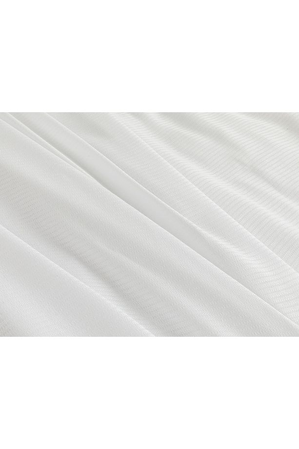 Cool Stripe Soft Touch Tek Kişilik Pike Seti 150x220 Cm Beyaz - 3