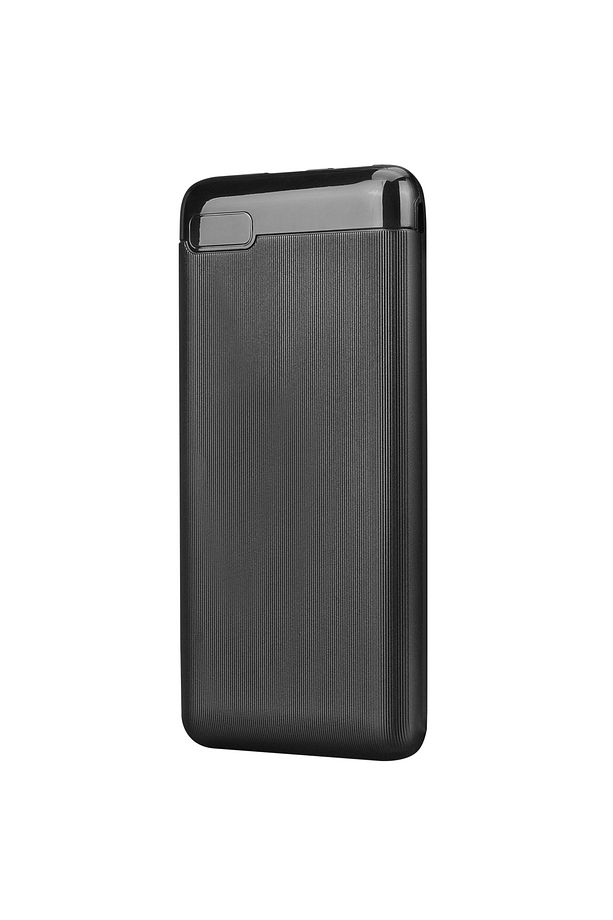 Ip-k11 10000mah 2-usb+micro+type-c Siyah Lcd Ekranlı Taşınabilir Pil Şarj Cihazı Powerbank - 2