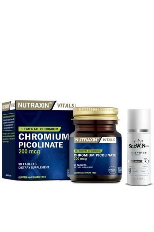 Chromium Picolinate 90 Tablet + Yüz Temizleme Jeli 100ml Hediyeli - 1