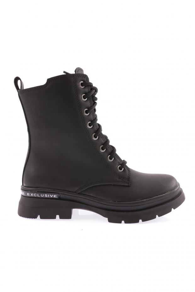 Woman's lace-up long postal boot emerald 8118432694