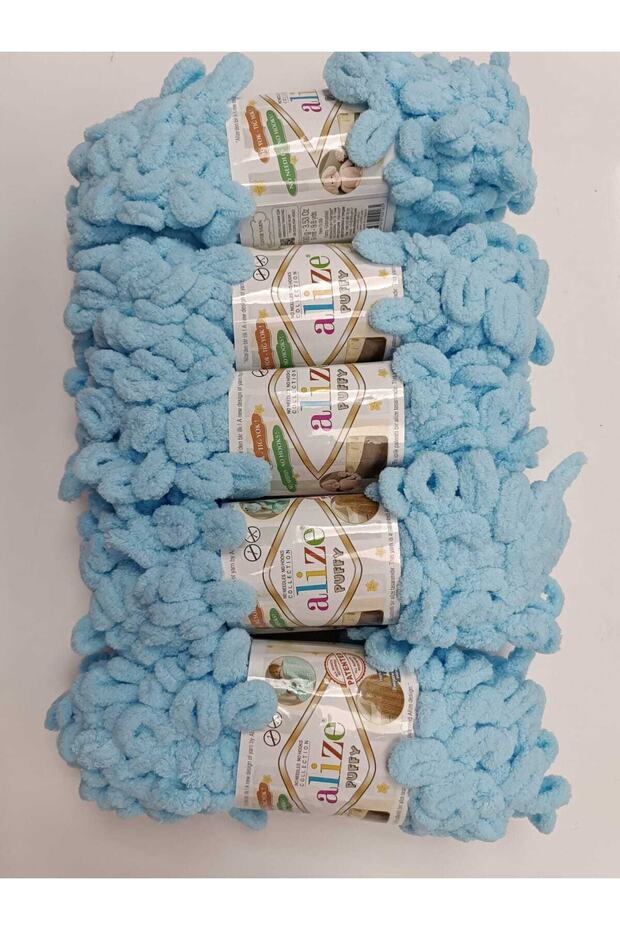5 Pieces Puffy Knitting Thread - Color No: 287