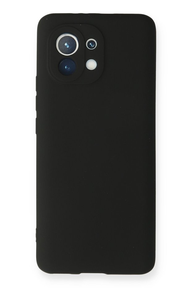 Compatible Case for Xiaomi Mi 11 Yumauask Colorful Flexible Premium Rubber Silicone - Black