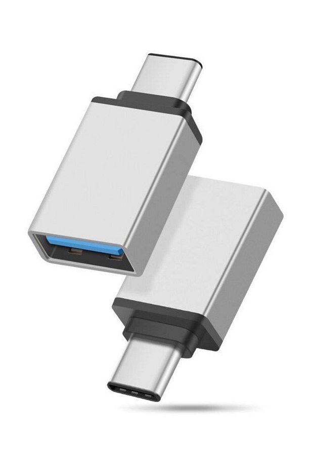 Usb To Type-c Otg Çevirici Adaptör Metal - 1
