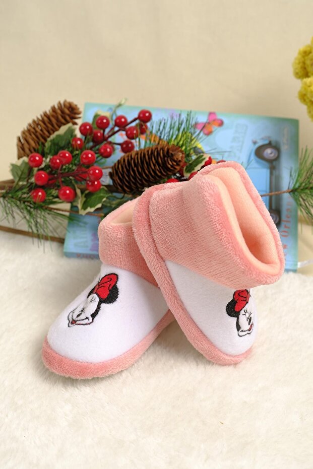 Bunny Kalın Taban Unisex Çocuk Ev Botu - 3