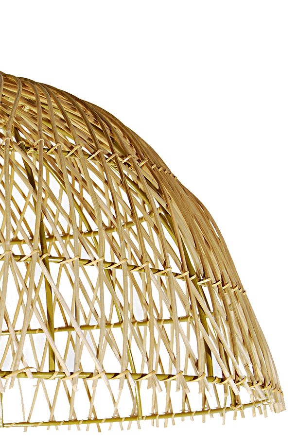 Rattan, Bambu, Hasır Sarkıt Avize Çap: 50 Cm Yükseklik: 25cm - 2