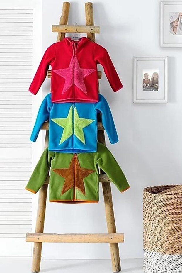 Navy Blue Fleece Jacket - 2