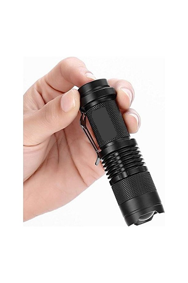 Zeycan Teknoloji Su Geçirmez Ultra Güçlü Şarjlı El Feneri 2300 Lumens Q5 + Şarjlı Pil Hediyeli Wt304 - 5