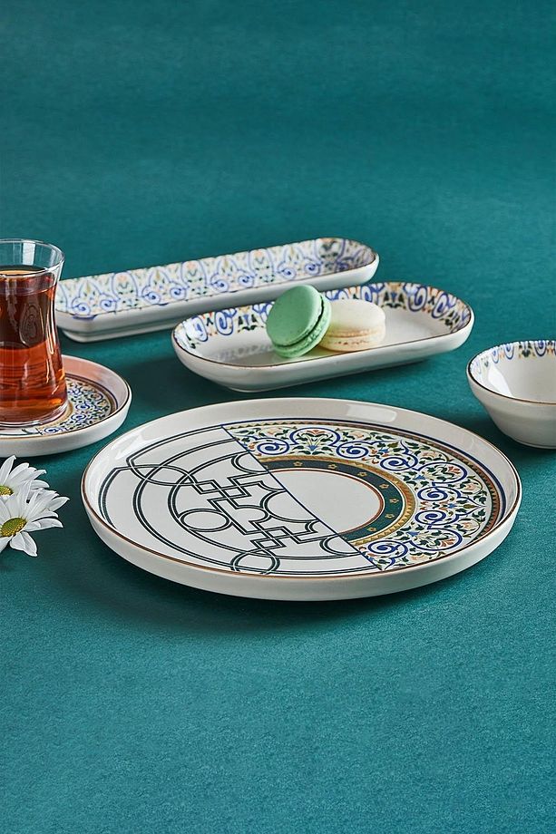 N3164 Mentol Jülide 26 Prç Kahvaltı Takımı - 5
