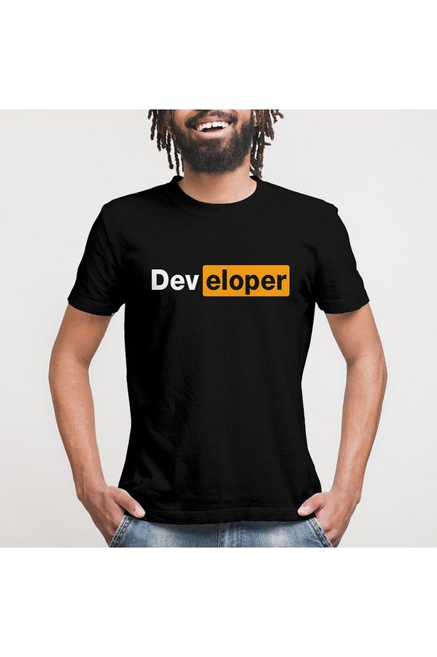 Developer Hub Unisex Tişört - 3