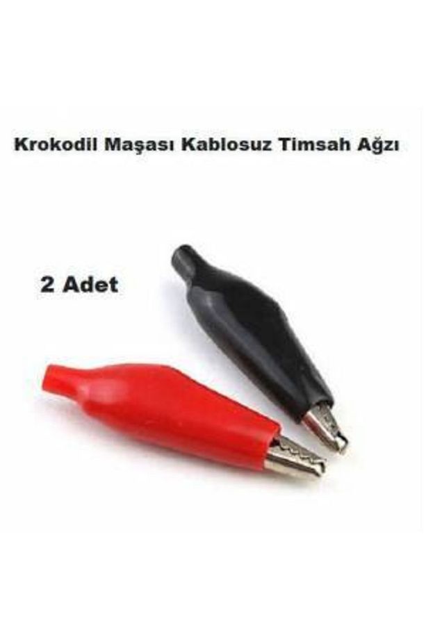 10 Adet 5 Set Kıskaç Kelepçe Kablosuz Krokodil Maşası Timsah Ağzı - 3