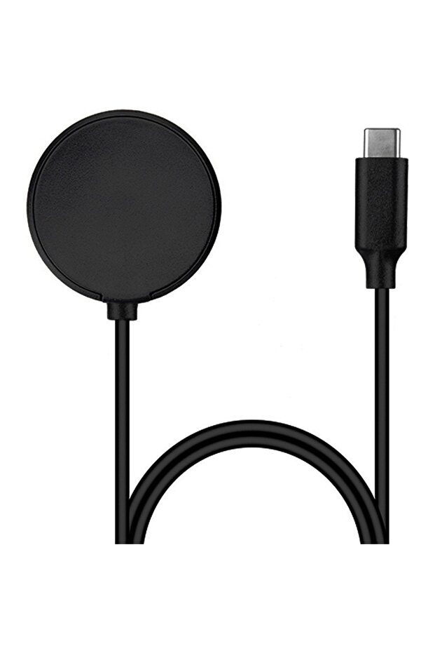 Samsung Galaxy Watch Active 2 40 Mm Sm-r830nz Manyetik Kablosuz Usb Type-c Şarj Kablo 1 Metre - 1