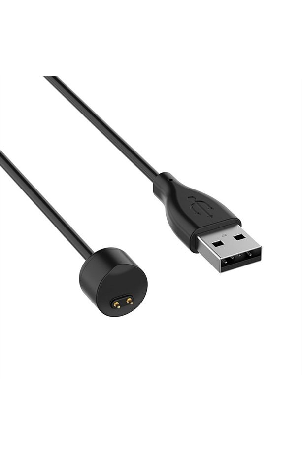 Xiaomi Mi Band 5/6/7 Şarj Kablosu M5-m6-m7 Siyah Renk Bileklik Usb Şarj Aleti - 5