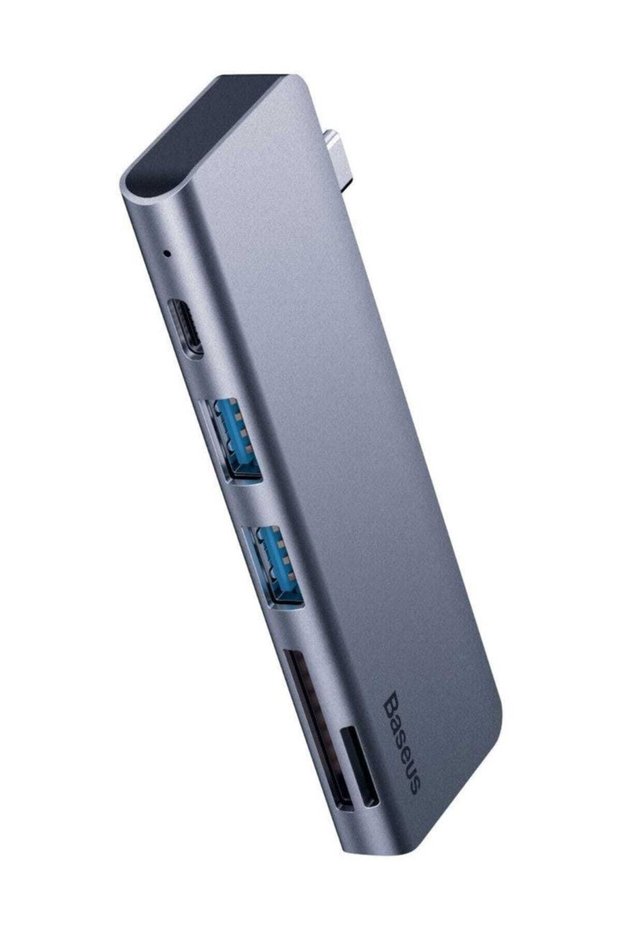Harmonica Hub Μετατροπέας Type C σε USB SD TF PD