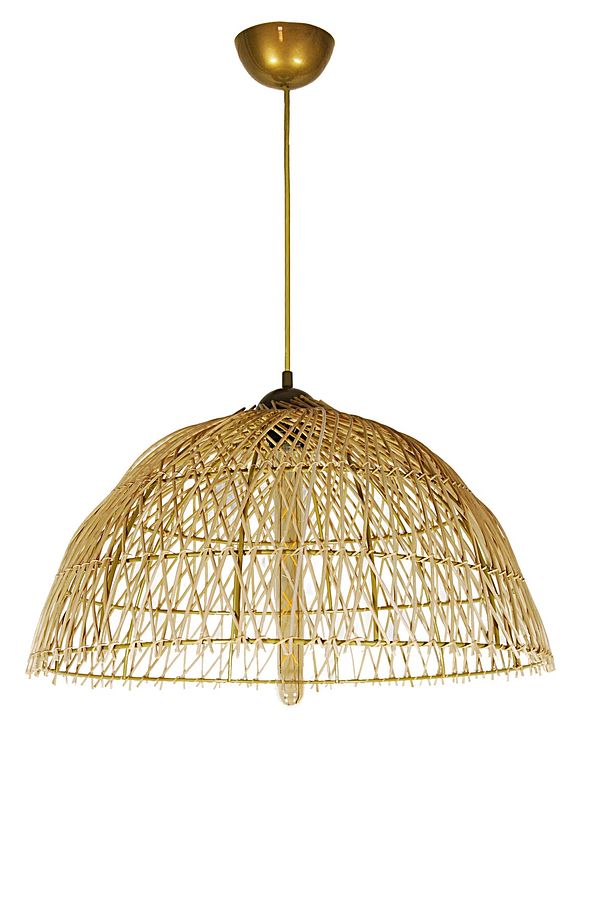 Rattan, Bambu, Hasır Sarkıt Avize Çap: 50 Cm Yükseklik: 25cm - 3