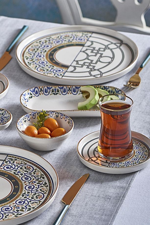 N3164 Mentol Jülide 26 Prç Kahvaltı Takımı - 3