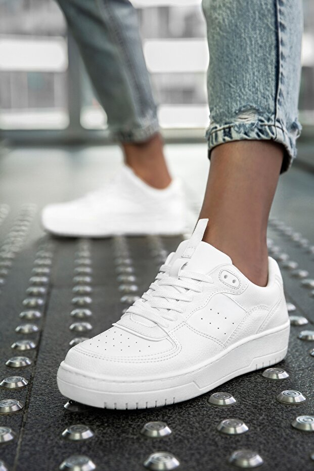 Damskie tenisówki DS Alley Full White - 2