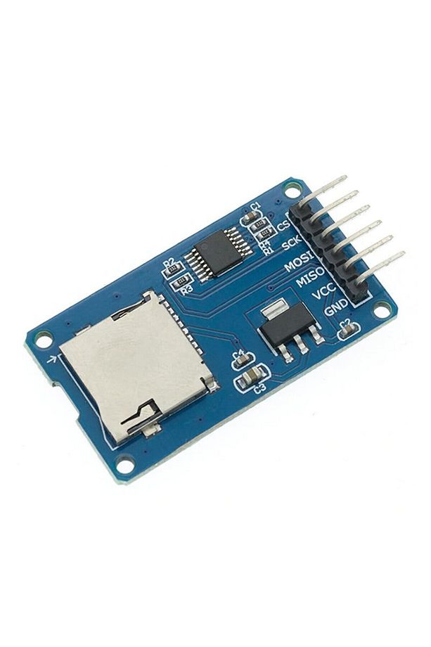 Arduino Micro Sd Kart Okuyucu Modül Spı Hafıza Kartı Okuyucu Micro Sd Kart Modül - 1