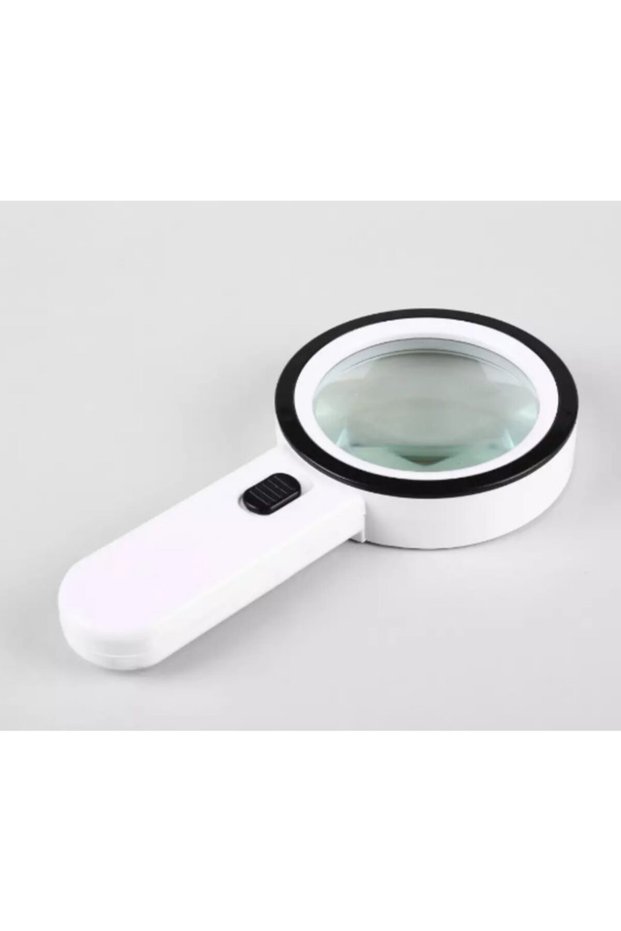 -12 LED Illuminated Hand Magnifier 90 Mm