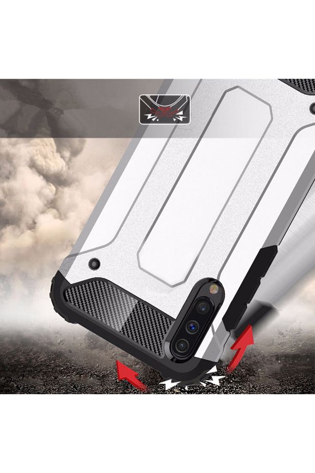 Galaxy A70 Kılıf Rugged Armor Gold - 3