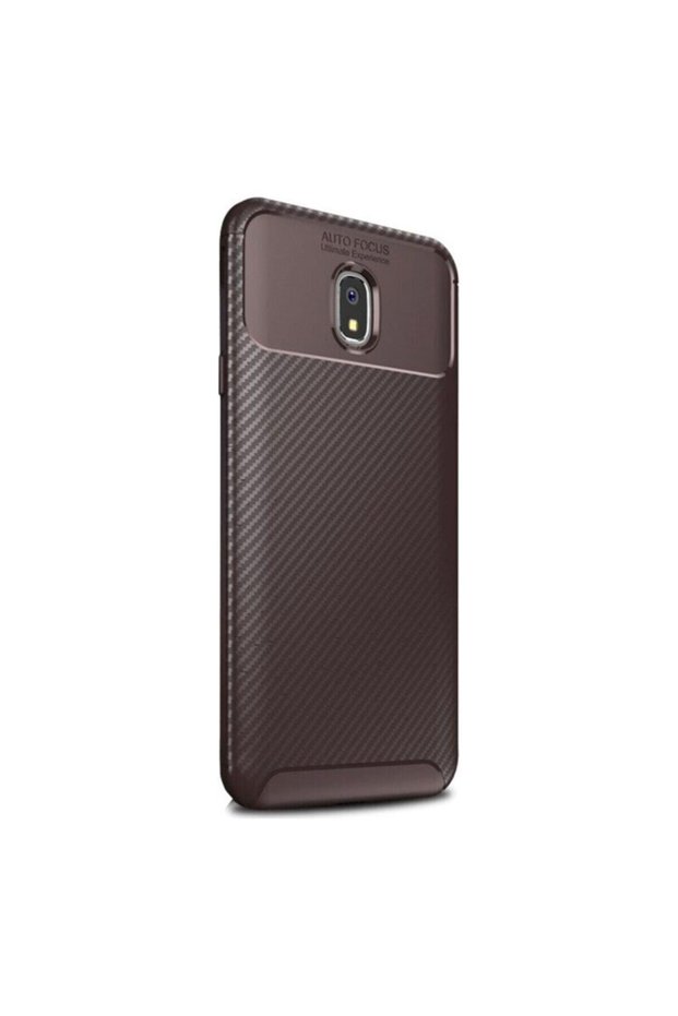غلاف هاتف Xiaomi Redmi 8a مصنوع من السيليكون Lux Negro بنمط الكربون + واقي شاشة نانو