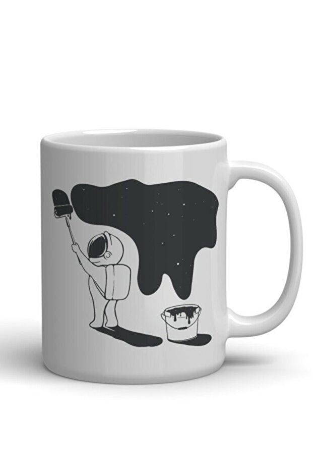 كوب بطباعة رائد فضاء بطابع الفضاء - 1