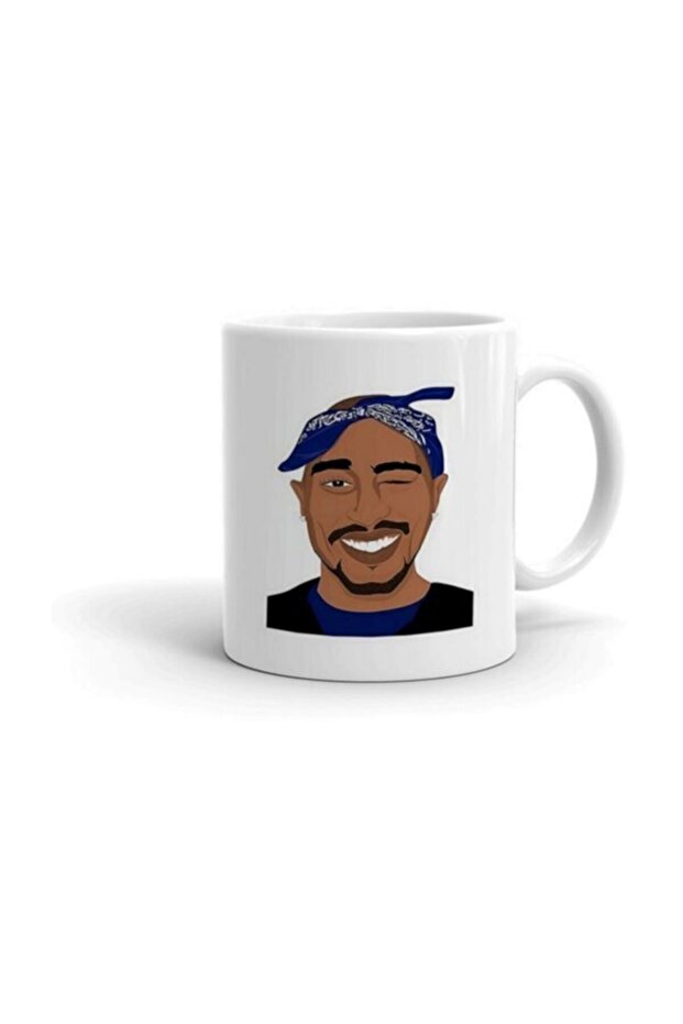 Tupac Printed Mug