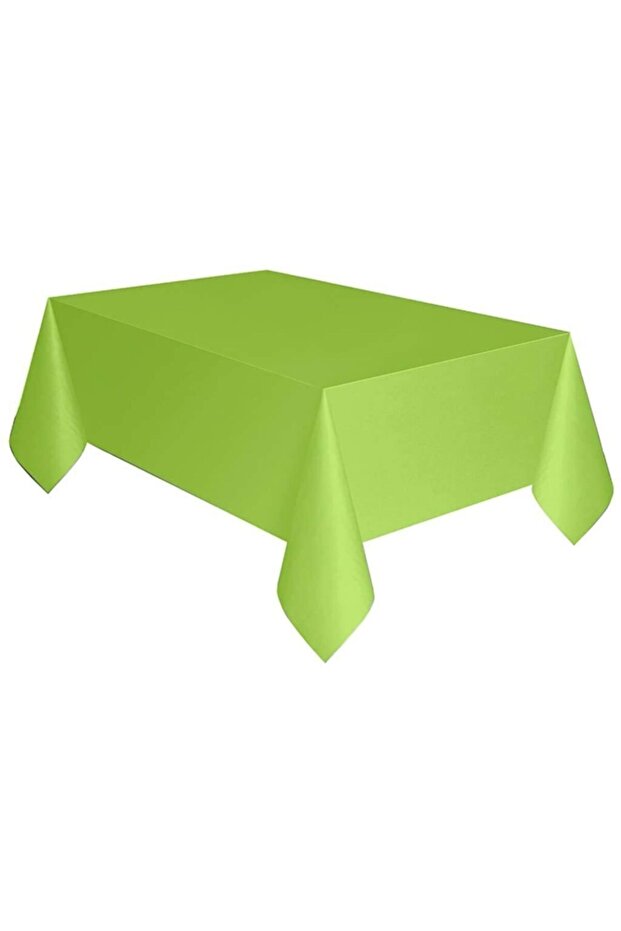 Green Color Tablecloth - 1