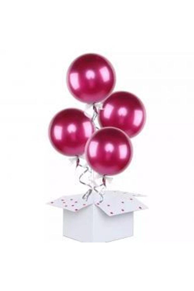 Chrome Bobo Balloon Fuchsia 18 Inch