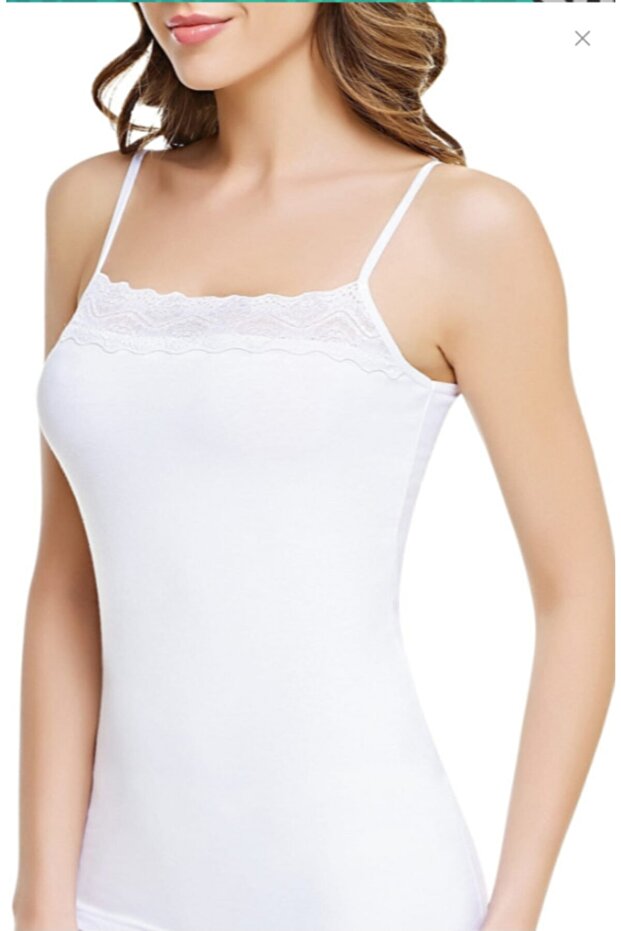 Tutku Elastane Lace Undershirt - 1
