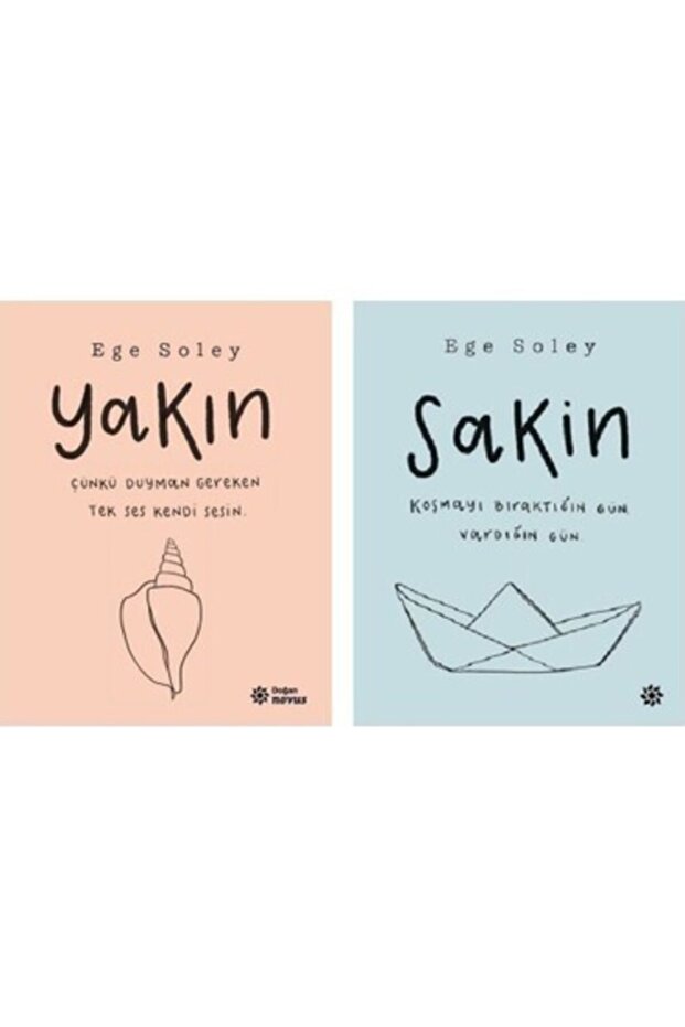 Yakın - Sakin - Ege Soley 2 Kitap Set - 1