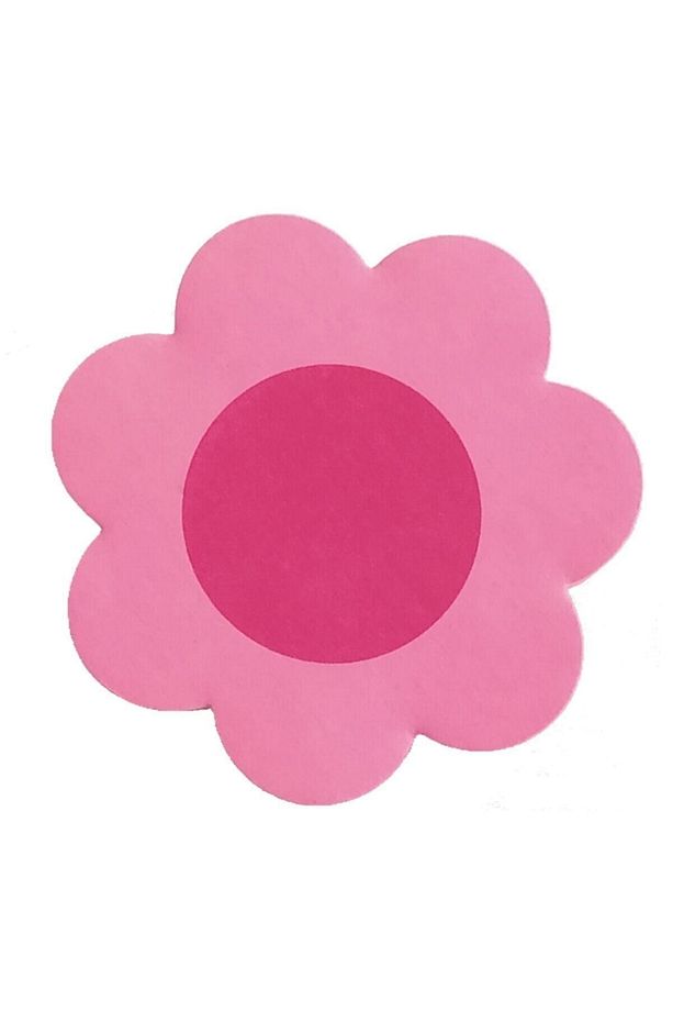 Yapışkan Notluk 50 x 50 mm Mini Çiçek,Renkli ve Pratik Not Kağıdı - 1