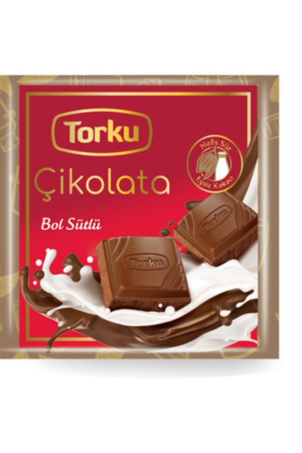 Torku Sütlü Kare Çikolata (KUTU) 6 X 65 gr - 1