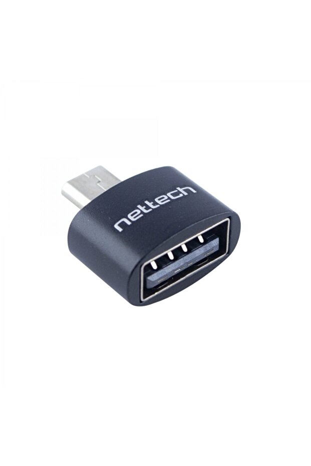V8 Otg Dönüştürücü Micro USB OTG Kablo - Siyah