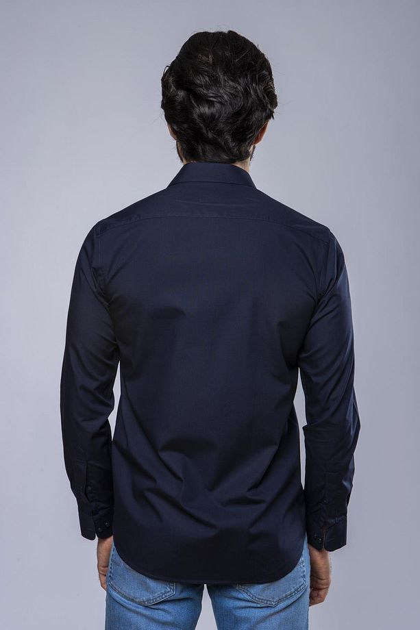Slim Fit Uzun Kollu Erkek Gömlek 360-db09 - 2