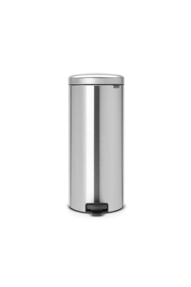 Newıcon Fpp Matt Steel Pedallı Çöp Kutusu 30l - 1