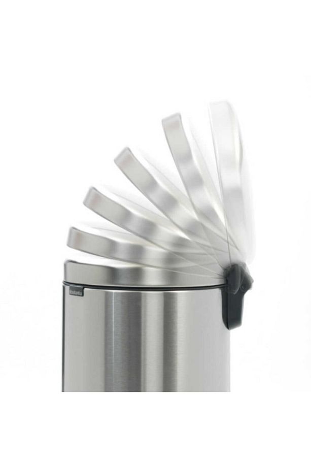 Newıcon Fpp Matt Steel Pedallı Çöp Kutusu 30l - 4