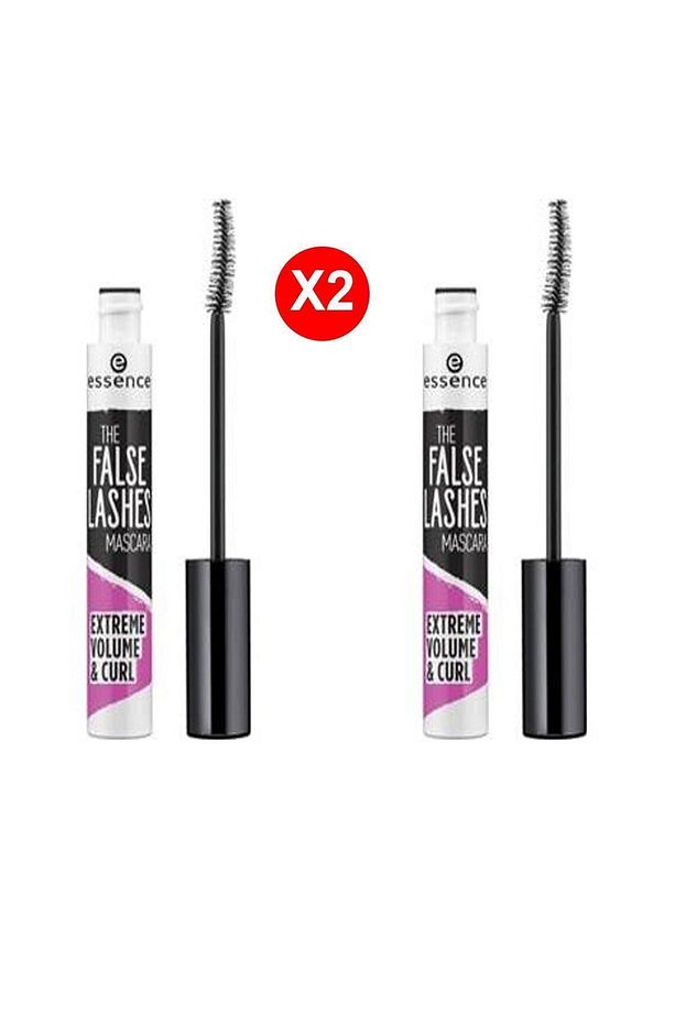 The False Lashes Extreme Volume & Curl Maskara X2 Adet - 1