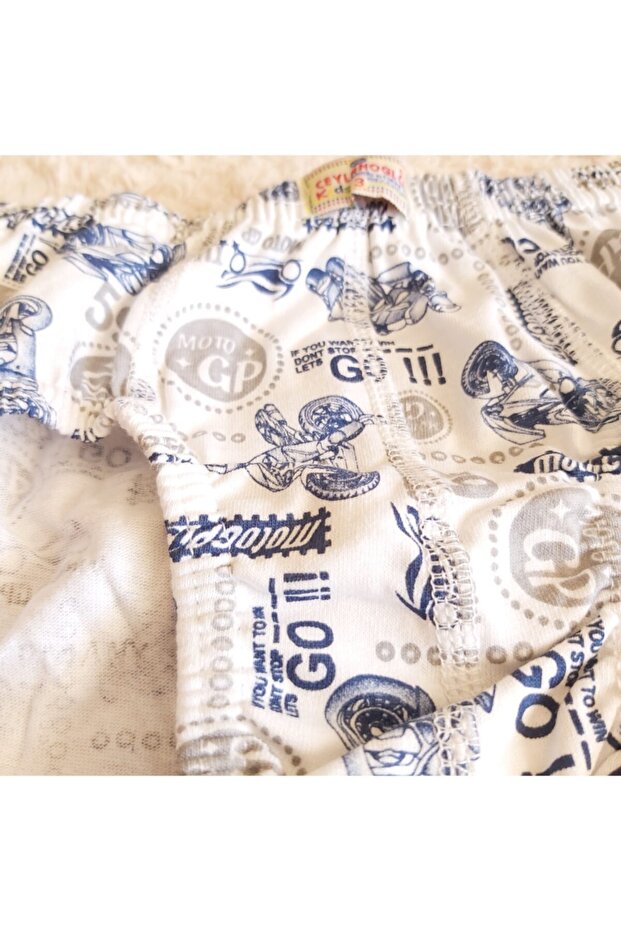 سراويل داخلية منقوشة للأولاد 6 قطع - 3