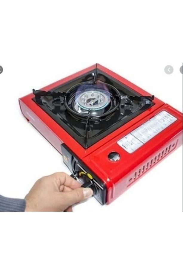 Ng 501 Tekli Portatif Kamp Ocak Piknik Bahçe Ocağı Yemek Çay Pişirme Ocağı + 220 gr Kartuşlu - 9