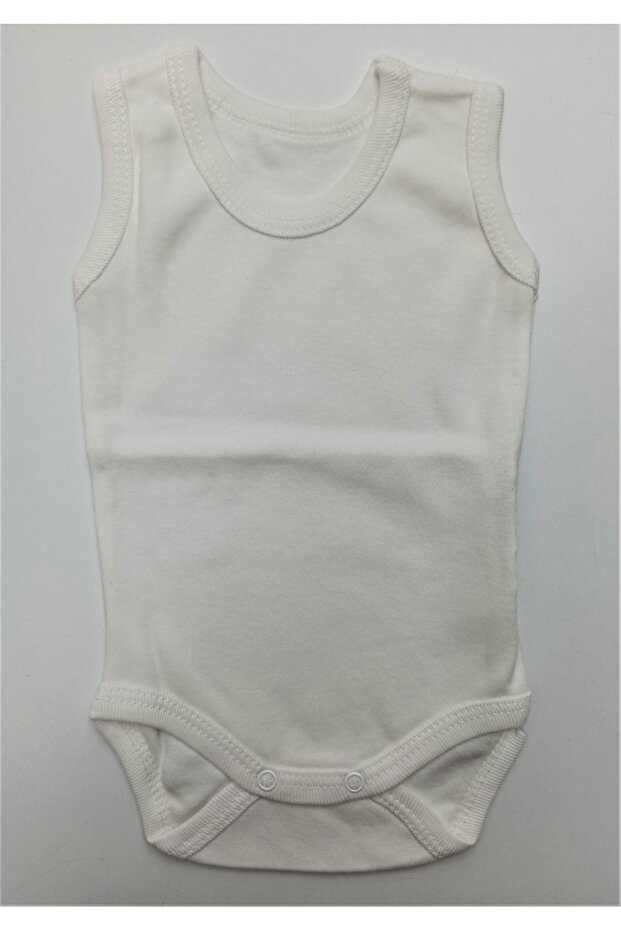 Baby Cream Color Strappy Snap Body