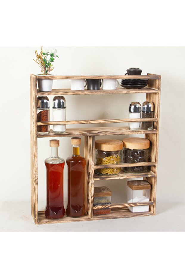 Ahşap Terek Raf - 1