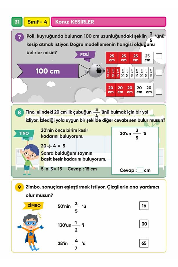 4.Sınıf Matematik Canlanan Soru Bankası (2 adet aynı ürün) - 5