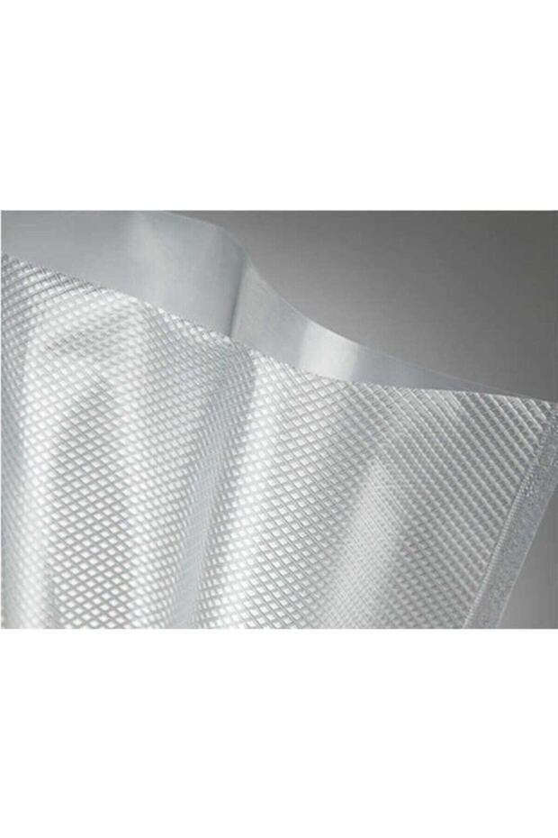 Vakum Poşeti Tırtıklı Vakum Poşeti Vakum Makinesi Için 50 Adet Evat 25x35cmdir - 5