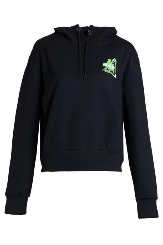 Kadın Kapüşonlu Sweatshirt - 4