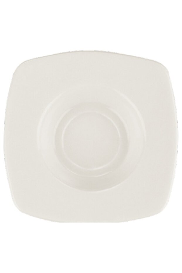 Cream Square Tea Plate Set of 6