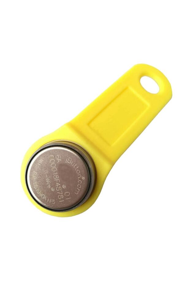 Ds1990a Ibutton Tag Ds1990-f5 Etiket Anahtar Güvenlik Akbil Personel Takip Kapı Giriş Kontrol Key - 3